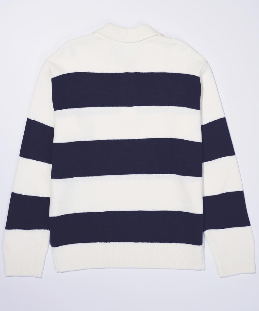 210EDIT Rugby Collared Knit_Zd3Sw117_Dnv