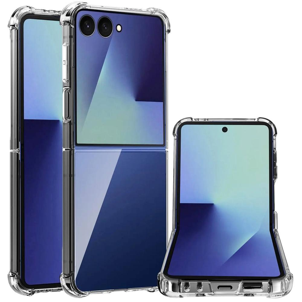 Case for Samsung Galaxy Z Flip7 5G, Transparent