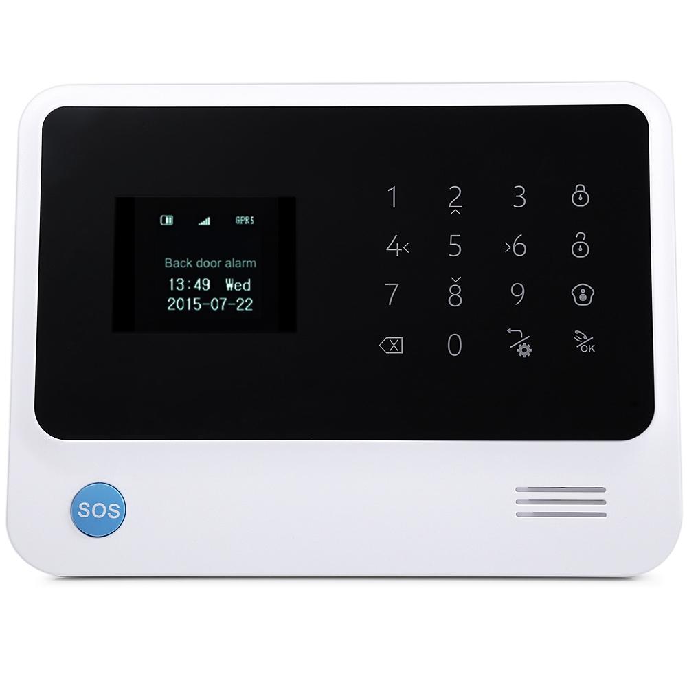 GS-G90B WiFi GPRS GSM Wireless Alarm System Home Security Sensor Detector 433MHz