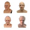 Realistic Old Man Mask Wrinkle Face Latex Full Head Mask for Masquerade Halloween Party Decor Costumes