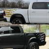For Dodge RAM Pickup Rear Trunk Bed Side Stickers Truck Graphics American Flag Decor Cover Vinyl Decals Auto Tuning Accessories