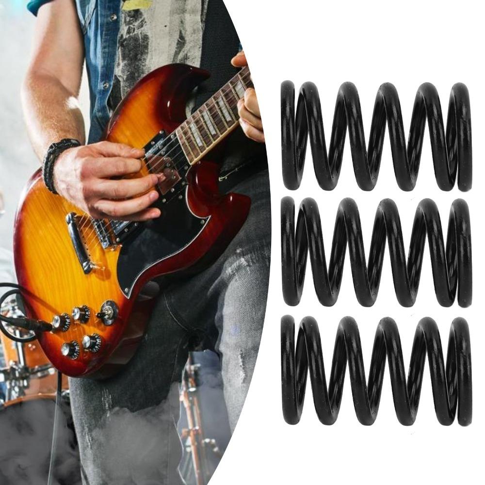 3PCS Silver Color And Black Color Tremolo Arm Springs Bigsby Spring  For Electric Guitar Bridge
