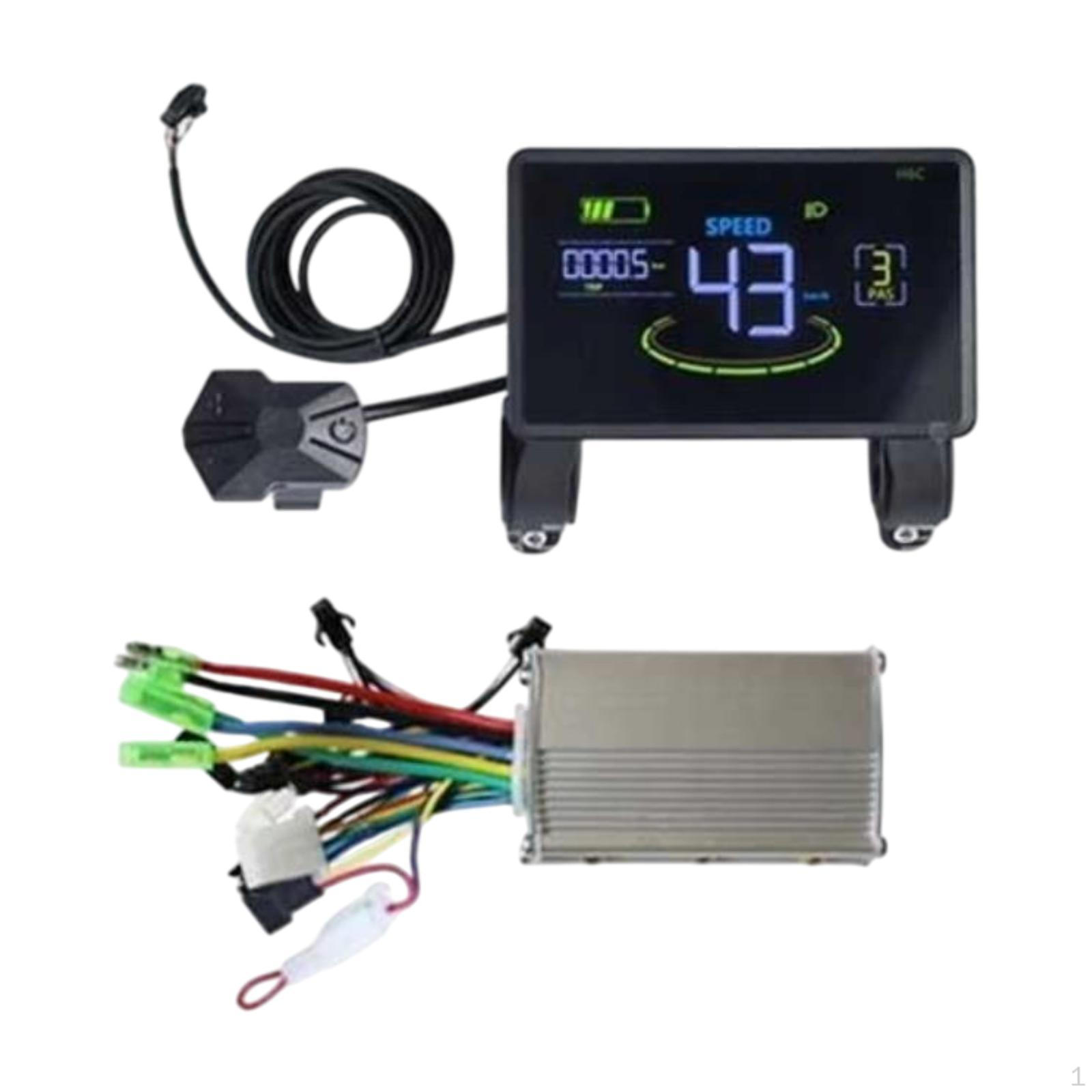 Электровелосипед ЖК-дисплей Спидометр Наружный Велокомпьютер Инструмент для модификации Мульти