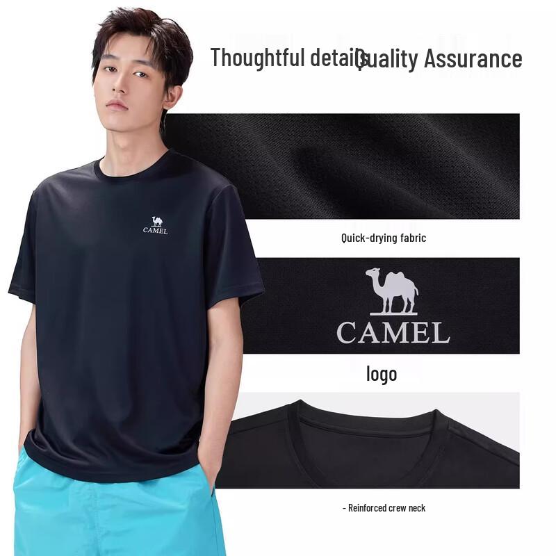 CAMEL Women's Outdoor Quick-Dry Short Sleeve T-Shirt