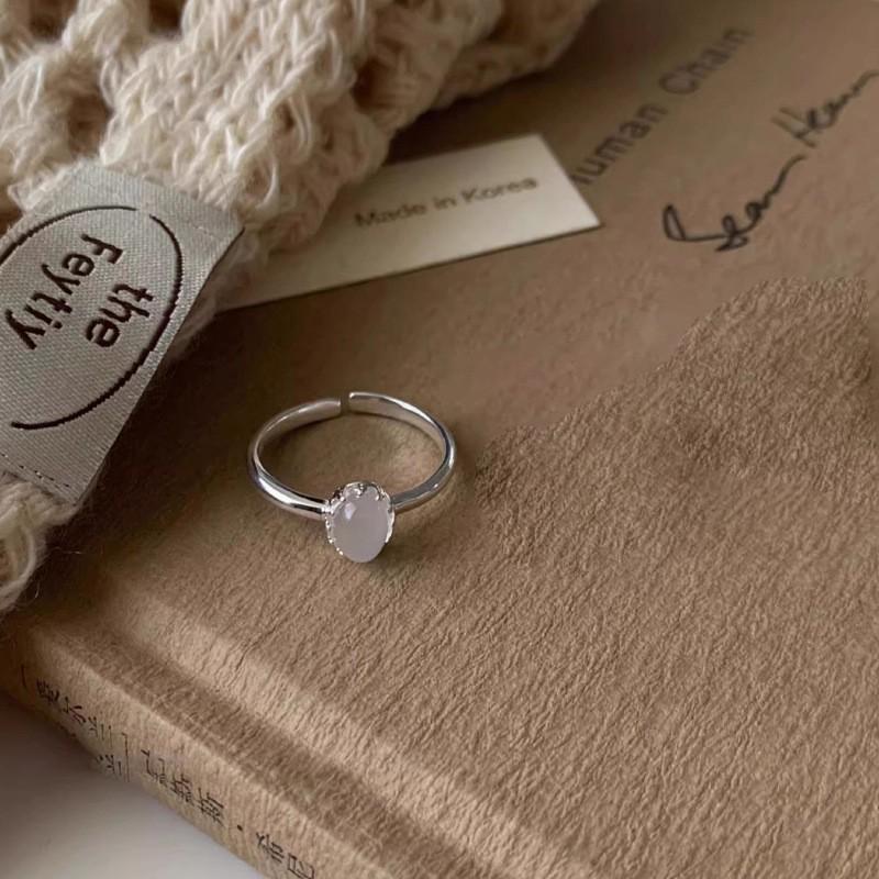 Stunning S925 Silver Bamboo Enamel Ring In Antique Gold For Women Featuring A Contemporary Geometric Design For Chic Fashion Cho