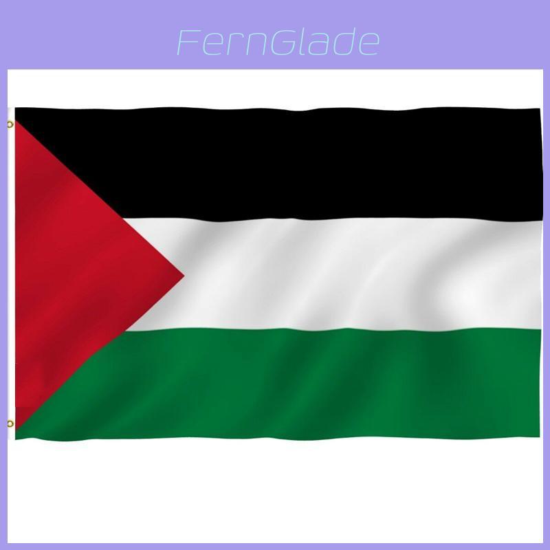 Large 5 X 3 Ft Palestine Flag Vibrant Colors Home Decor For Palestinian Supporters