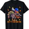 Baseball Thanksgiving Shirt Boys Kids Men Baseball Turkey T-Shirt