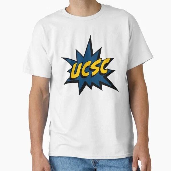 University Of California Santa Cruz Classic Tsh Made In Usaaus Tshirt S2xl S