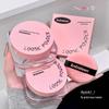 Kobeleen Three-Color Loose Powder with Puff: Fine, Natural Soft Mist Finish, Waterproof, Sweatproof, Brightening Women's Setting Powder.