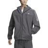 Adidas KWX72 Gray Six Wind Size L Men's (JG8517) Water-Repellent Jacket, Must-Have,