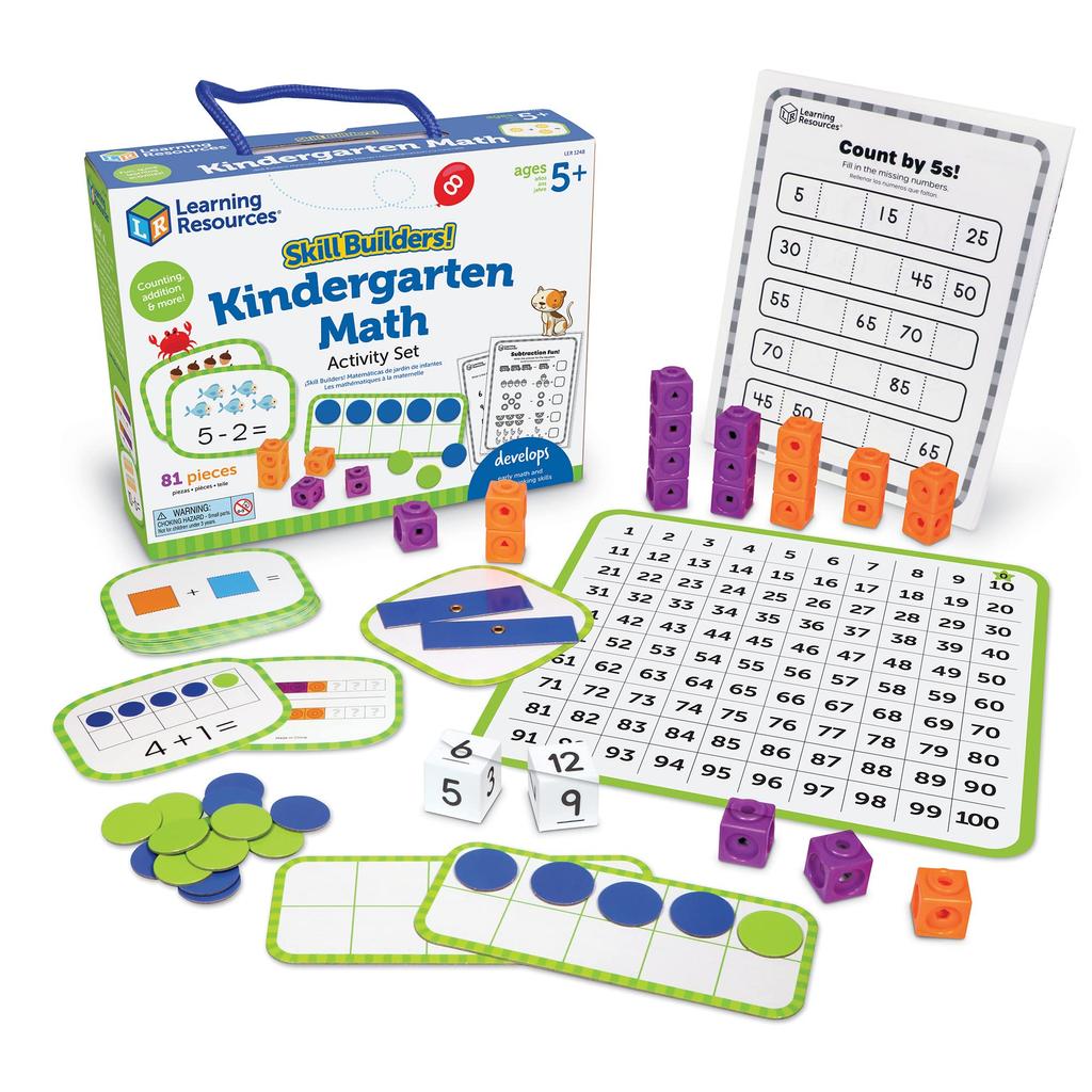 Learning Resources Gungun First Math Activity Math Teaching Educational Authentic Skills!! Set, Materials, Toy, LER1248,
