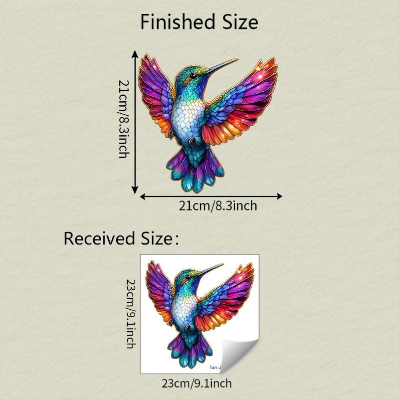 Malovaný pták Domov Balkon Skleněné okno Zkrášlení a Dekorace Elektrostatické UV Samolepky na okno Bez zadního lepidla