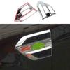 2015-2021 2PCS ABS Chrome Front Side Door Fender Cover Trim Fit For Ford Ranger
