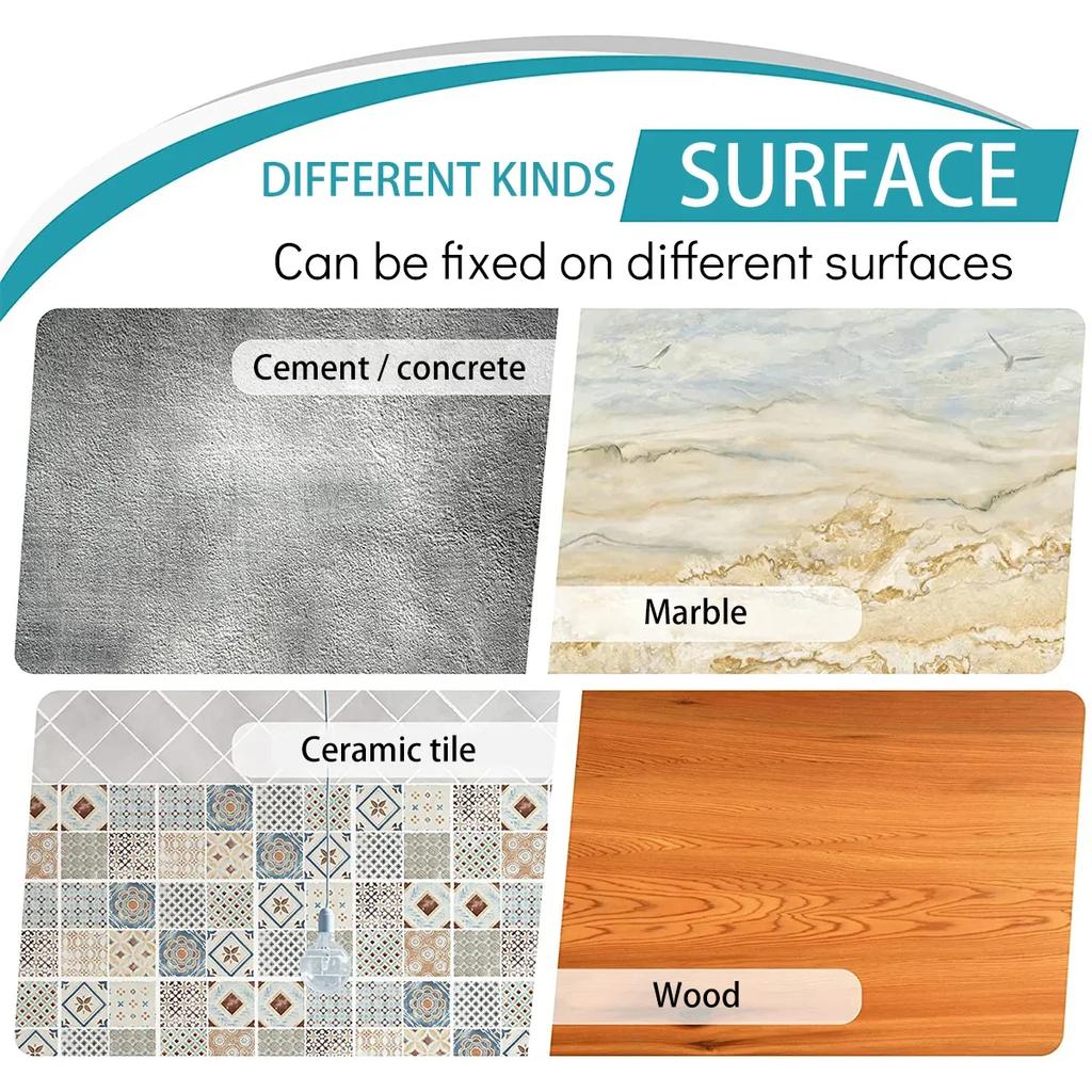 Key Holder with 4 Hooks for Decoration Wall-mounted Keys Stand Punching Installation Key Hanger Hook Keep Neat Iron Key Holder