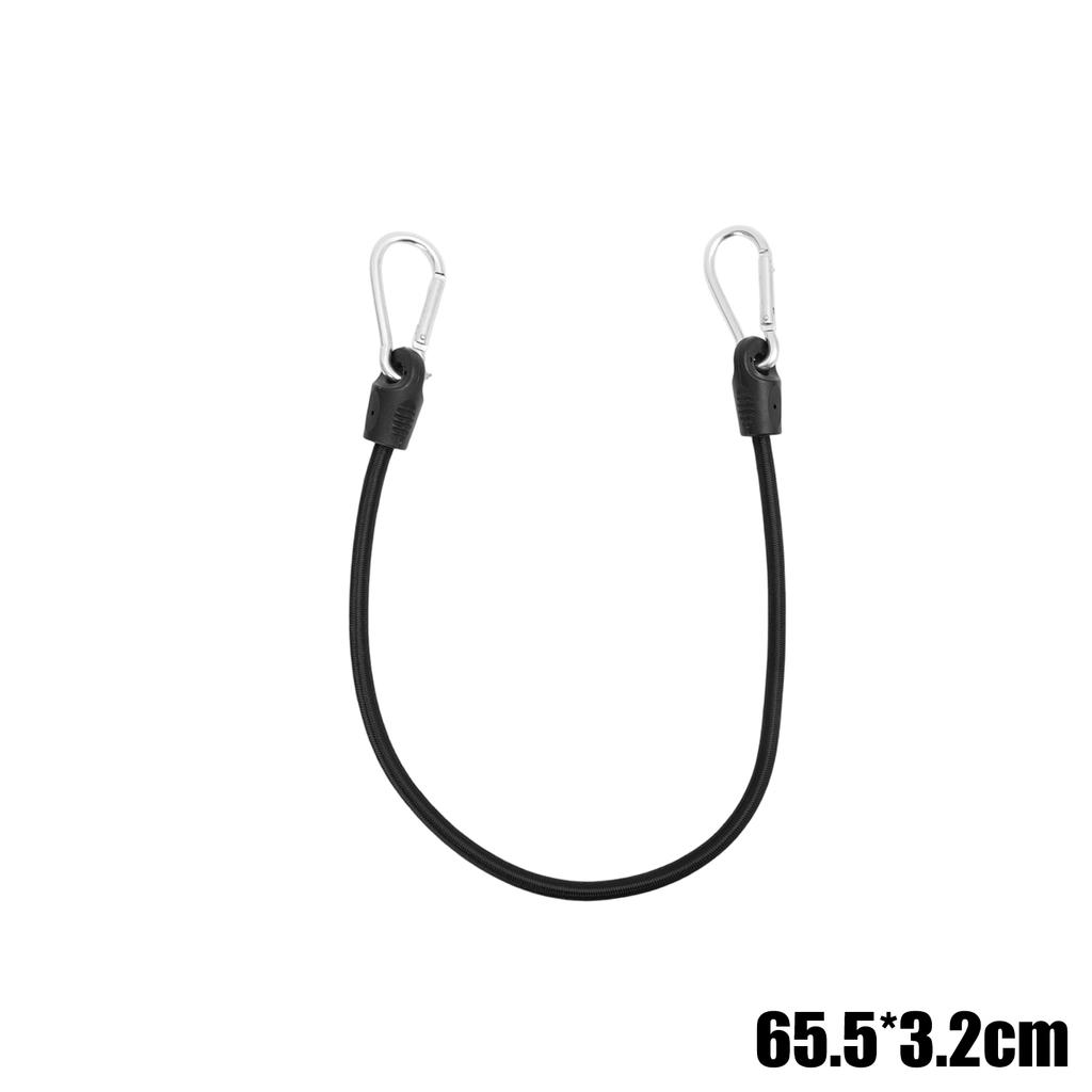 Bungee Cords with Hooks High Elasticity Rope Outdoor Camping Bungee Rope for Motorcycle Bicycle Cargo Tie Down Secure Load