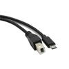 Reliable MicroUSB To USB B Printer Cable Works with Printers, Scanners, Keyboards