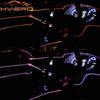 1M 2M 3M 5M Car Interior Lighting Auto LED Strip Wire Rope Tube Line Flexible Neon Light With 12V USB Cigarette Drive