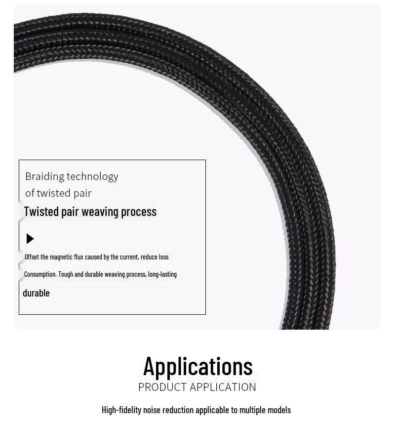 Compatible Detachable Gaming Noise-Cancelling Headphone Cable for BOSE QC35II