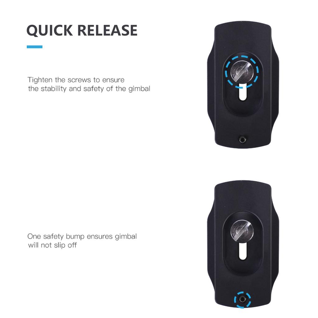 DF DIGITALFOTO MAGIC RING X Professional Dual Handle Grip Ring Handheld Stabilizer Photography Accessory Load Bearing