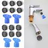 Aeratore per rubinetto di facile installazione con design in plastica resistente alla corrosione per aumentare la pressione dell'acqua e la filtrazione