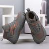 Atmungsaktive Wandersneaker Jungen Mädchen High-Top Outdoor Sportschuhe Rutschfest Kinder Freizeittrainer Camping Trekking Kletterschuhe