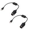 Fast Charge USB Car Cigarette Lighter Universal Car Cigarette Lighter Socket 12V for Driving Recorders Electronic Dogs