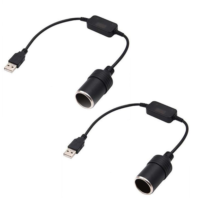 Fast Charge USB Car Cigarette Lighter Universal Car Cigarette Lighter Socket 12V for Driving Recorders Electronic Dogs