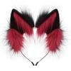 Handmade plush animal ear headband plush cute adjustable cat ear headband Lolita hair accessories
