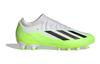adidas X Crazyfast.3 Resistente à Abrasão Baixo Chuteiras de Futebol para Crianças Branco Verde Infantil IE1567