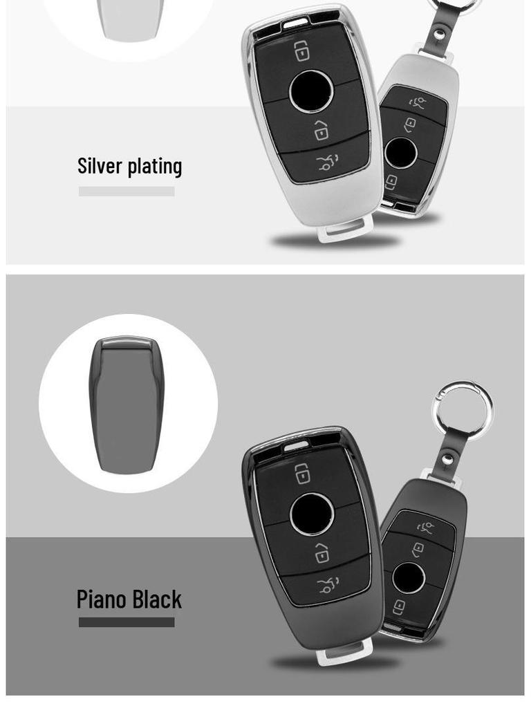 Kryt klíče od auta z měkkého TPU Mercedes-Benz E-Class E350L/E320L S320