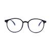 Black Women Eyeglasses Anti Blue Light Glasses Round Frame Eyeglasses Korean Style Computer Eyewear