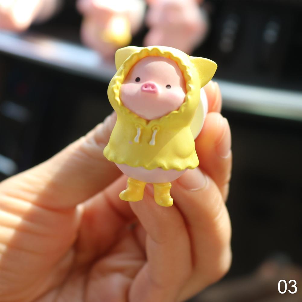 Car Air Freshener Air Conditioning Outlet Decoration Cute Pig Style Accessories Interior Aromatherapy Clip Perfume Clip