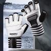 Halbfäustlinge MMA Kampf Kickboxhandschuhe, Fingerlos Schlaghandschuhe für Sandsack mit Polsterung für Kickboxen Sparring Muay Thai