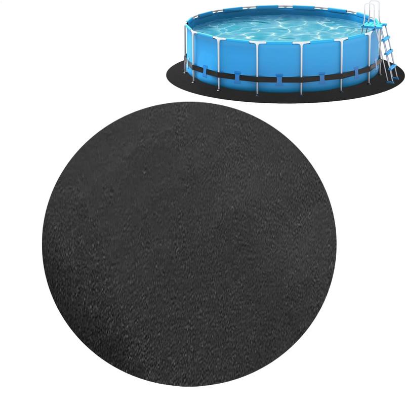 Round Pool Liner Pad Aboveground Pool Floor Mats Swimming Pool Ground Cloth Floor Padding Mats Puncture Resistant Pool Floor