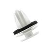 50/100 Pezzi Clip Pannello Porta Auto Con Anello di Tenuta Fermo Fissaggio Auto Clip Paraurti Rivetto Spina a Pressione Auto Clip Pannello Porta
