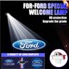 4pcs Car Welcome Light Door Side Projector Lamp For Ford Mustang ST RS Escort Kuga Fusion Ranger Fiesta Mk7 Focus 2 Mondeo C-Max