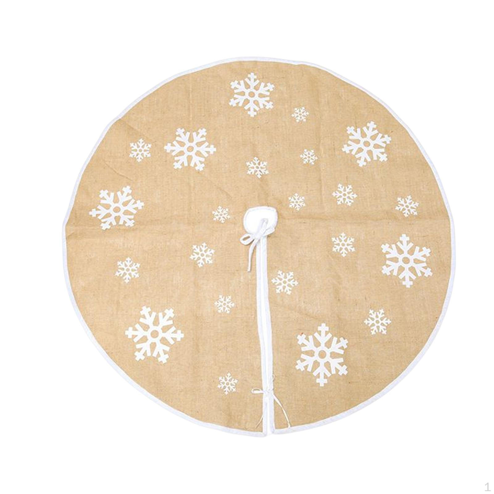 Tree Skirt Ornament for Festival Holiday 122cm