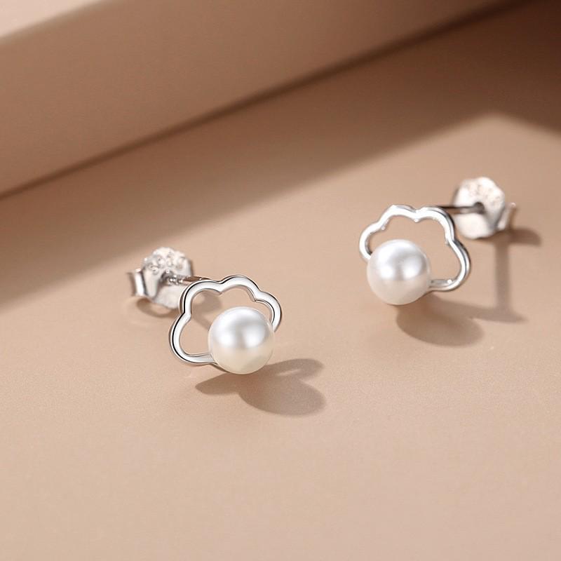 Korean Style Geometric Circle Earrings: Elegant, Versatile Ear Jewelry for Women and Students