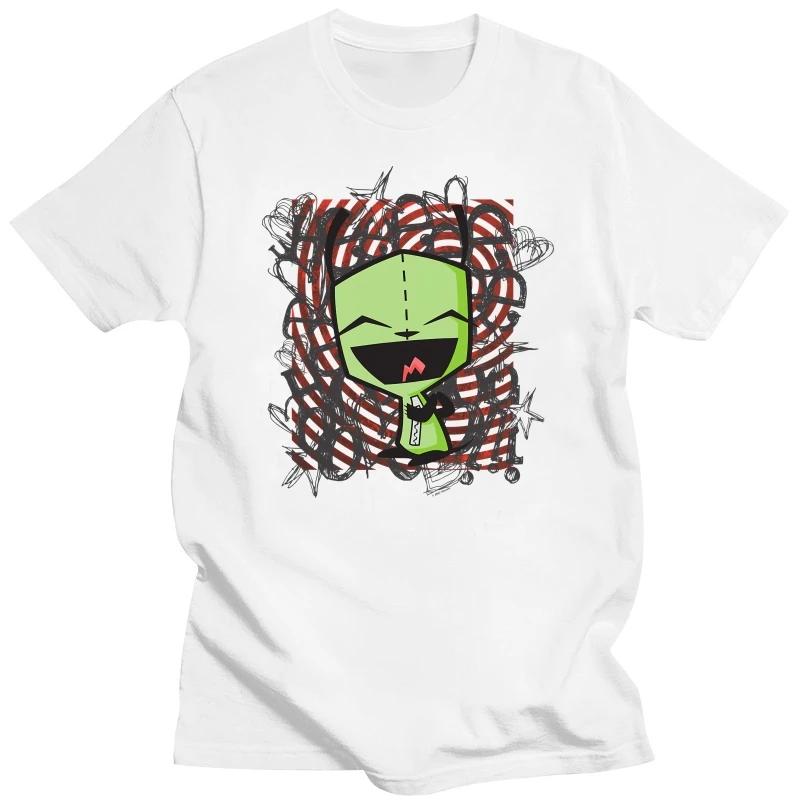 

Happy Gir Classic Hip Hop TS Shirt Invader Zim Gaz Membrane Animated Leisure T Shirt Newest Stuff For Adult 4XL