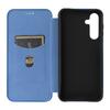 For Samsung Galaxy A16 5G/A16 4G Case Carbon Fiber Texture Drop-Proof PU Leather Phone Cover