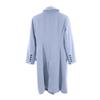 4℃ Angora Blend Stainless Collar Coat 36 Sky Blue Women Used