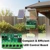 6-45V Solar Control Circuit Board 10A-20A Automatic Solar Controller Board Solar Energy Billboard