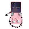 Bow Bracelet Phone Case For Samsung Galaxy Z Flip 7 5G PC Hard Shell Protective Shockproof Back Cover