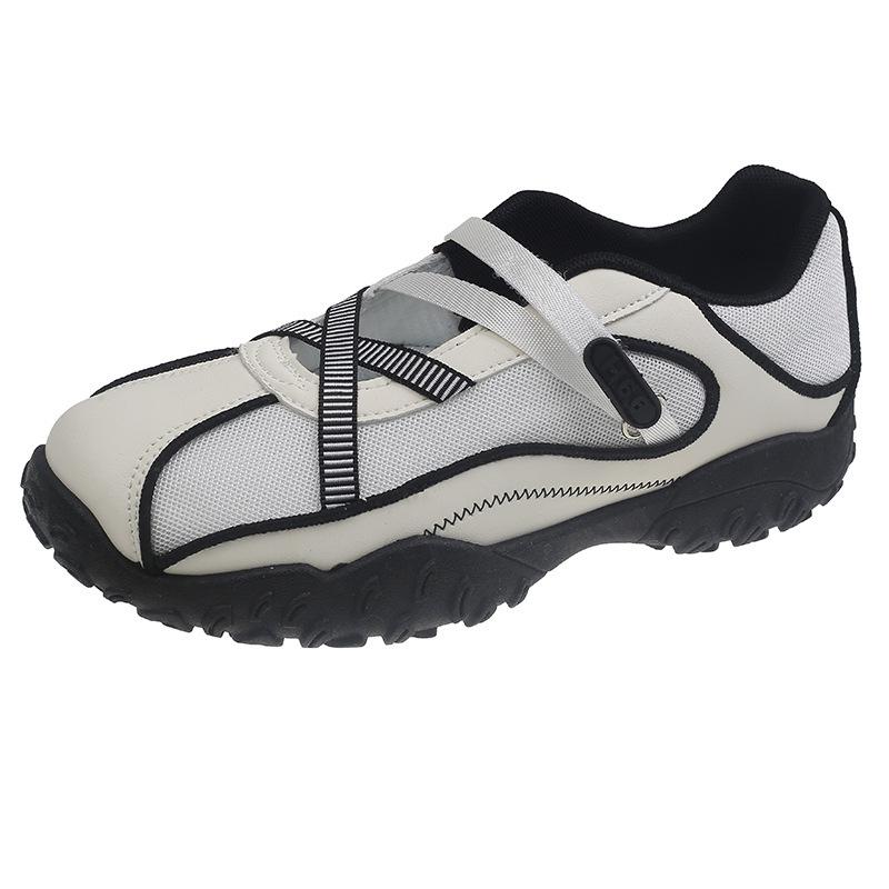 Dexun shoes board shoes women's Velcro 100 new models with casual 2025 spring ins Korean version breathable sports Forrest Gump shoes