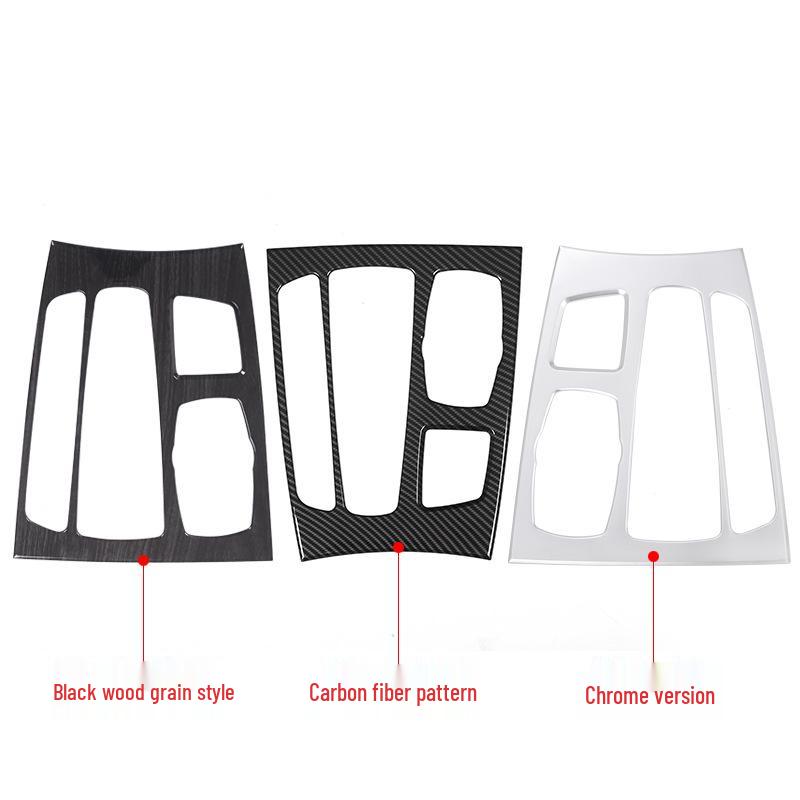 14-18 BMW X5 X6 Interior Gear Shift Decoration Sticker Set