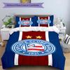 Bahia Fc Crest Emblem Printed Pattern Duvet Cover Set – Includes 1 Duvet Cover and 2 Matching Pillowcases Bedroom Decor Christmas Gifts