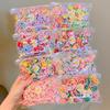 Kindergummiband Mädchengummiband Hochelastisch Langlebig Haarschmuck Beschädigt das Haar nicht Kleines Scrunchie Geschenk