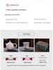 Luxury Dragon & Phoenix Silver-Plated Tea Set: One Pot, Two Cups, Dragon Egg Infuser, Gift Box Included