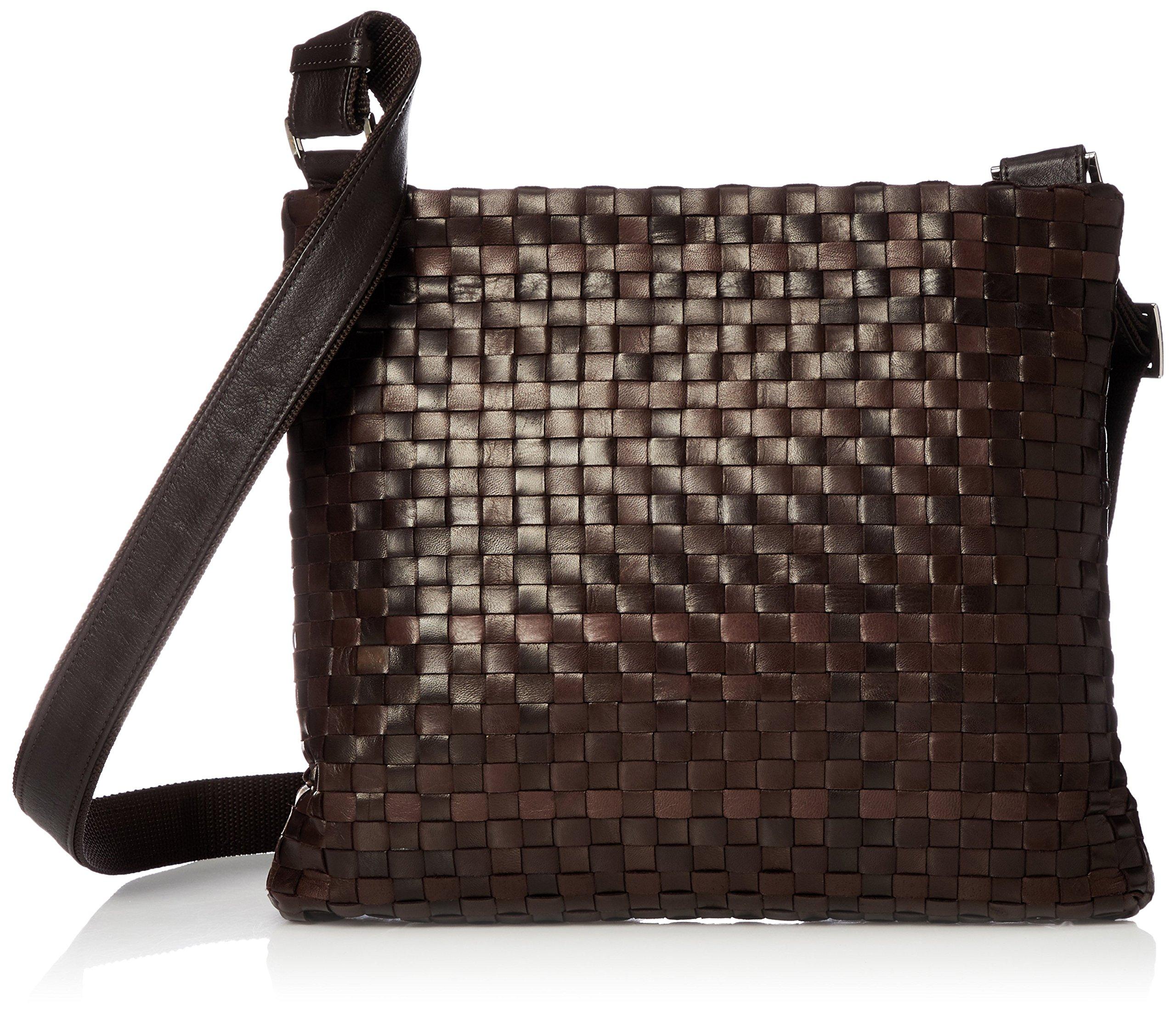 

Pony Mesh Shoulder Bag Crossbody Commuting Travel Daily Lightweight Domestic Made in Japan Craftsman Skilled Chocolate [Bianco] 40811-35 шоколадний