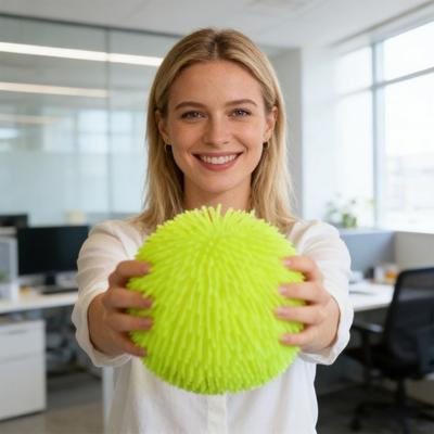 Brinquedo de Aperto para Alívio do Estresse Gadget Macio de TPR para Alívio da Ansiedade para Adultos Crianças Brinquedo Sensorial Relaxante Presente com Luz LED para Viagem Escritório Sala de Aula